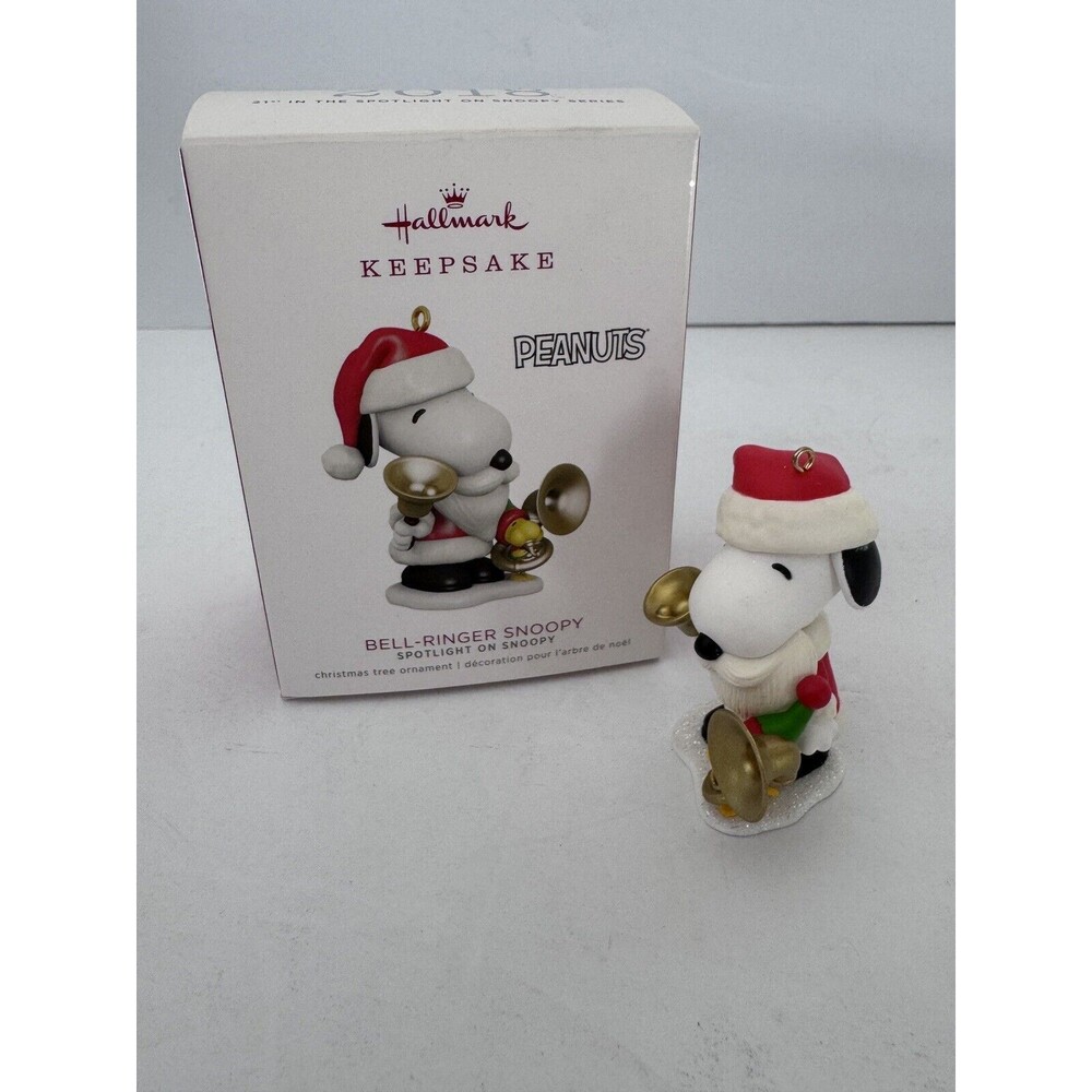 Hallmark Keepsake Ornament Peanuts "Bell-Ringer Snoopy" 2018 Christmas Holiday
